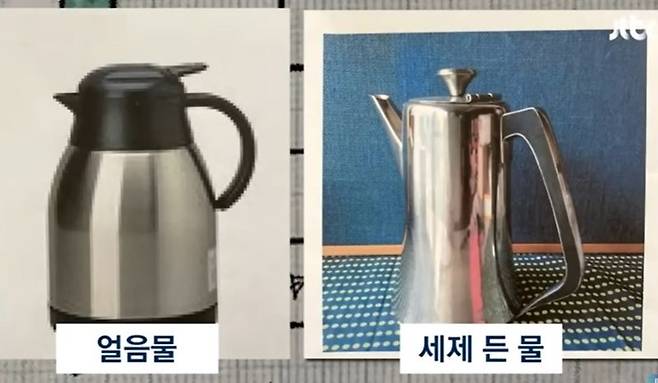 지난달 31일 도쿄 긴자의 한 고급 식당이 한국인 손님에게 세제 탄 물을 제공했다. /사진=JTBC 보도화면