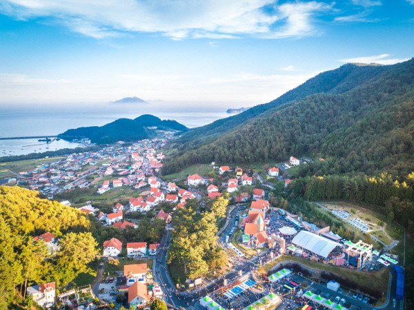 남해 독일마을 전경. 남해군 제공