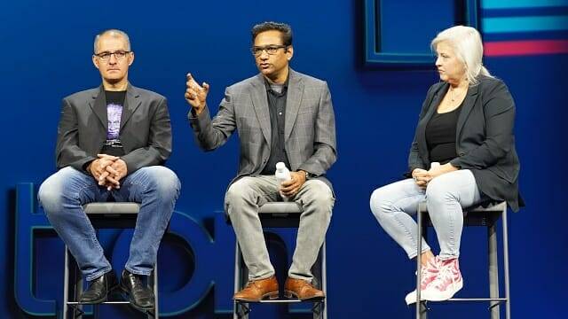 아닐 라오 부사장은 ”4세대 제온 칩의 TDX 기술이 향후 일반 PC에서 동영상 처리 등에 쓰일 수 있다”고 전망했다. (사진=지디넷코리아)