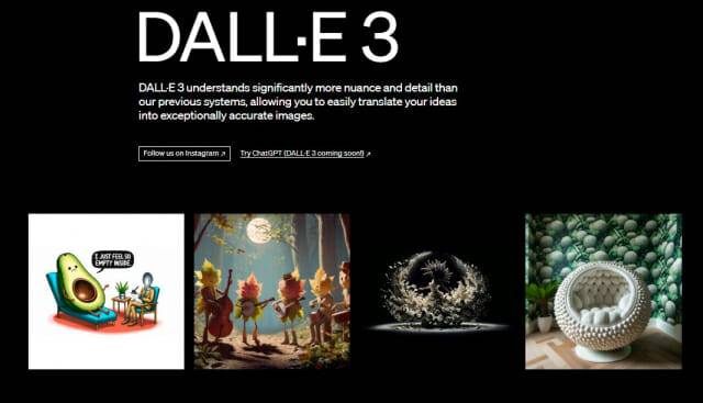 오픈AI가 이미지 생성 AI 도구 '달리 3'를 공개했다. (사진=오픈AI)