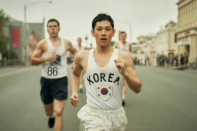 임시완은 '1947 보스톤'에서 대한민국 스포츠 영웅 서윤복을 연기했다. 사진제공=롯데엔터테인먼트