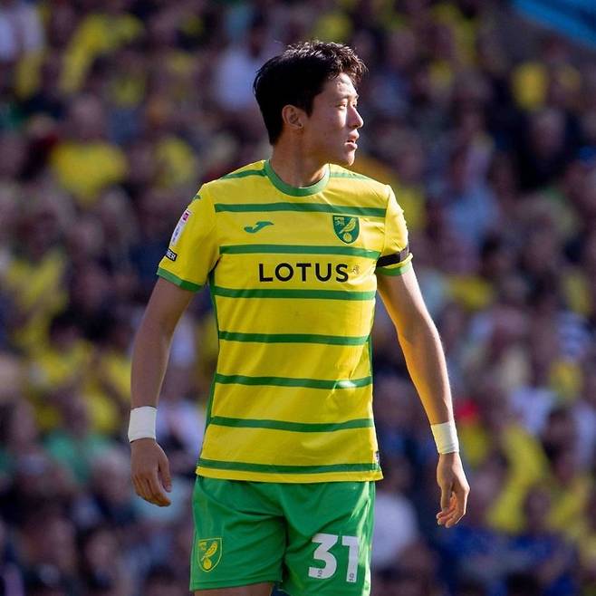 노리치 시티 황의조. 노리치 공식 SNS