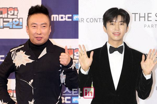박명수(왼쪽)과 임영웅(사진=이데일리DB)