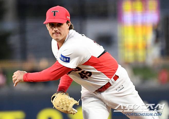 2023 KBO리그 KIA 타이거즈와 KT 위즈의 경기가 22일 광주기아챔피언스필드에서 열렸다. KIA 파노니가 역투하고 있다. 광주=박재만 기자pjm@sportschosun.com/2023.09.22/