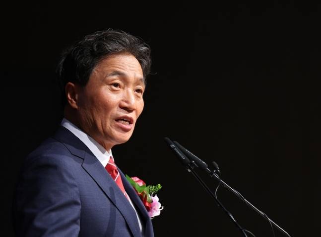 이학재 인천국제공항공사 사장. 연합뉴스