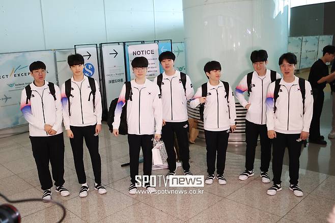 ▲ 항저우 아시안게임 리그오브레전드 국가대표 선수들