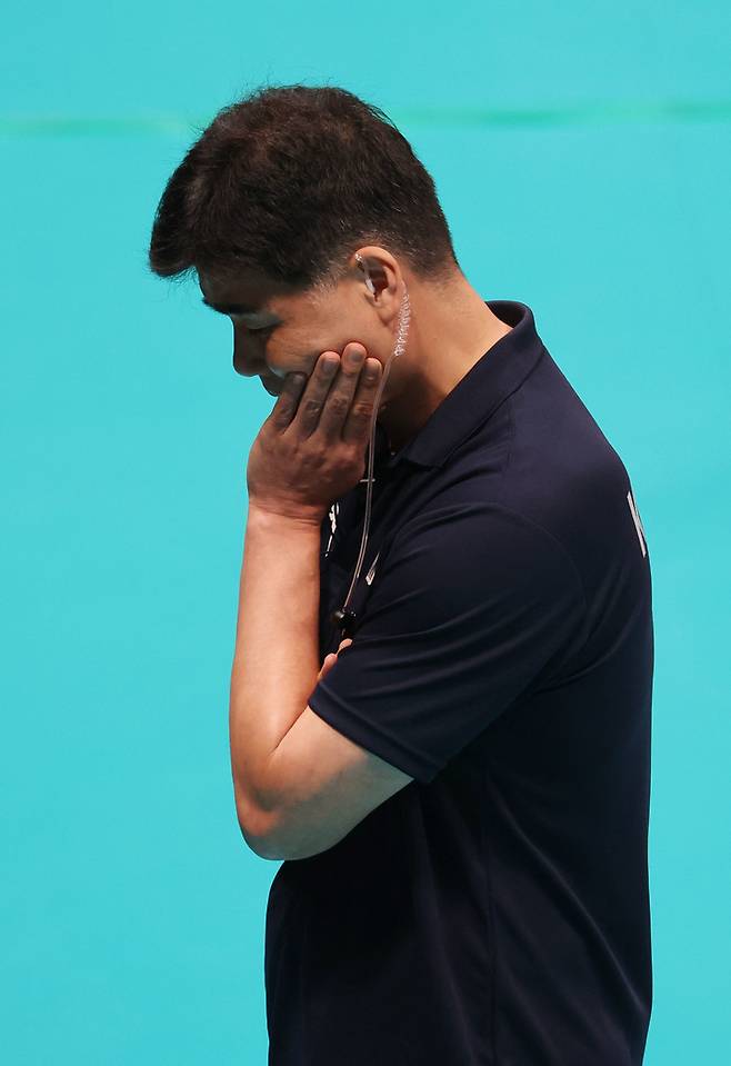 한국 남자배구 대표팀 임도헌 감독, 연합뉴스