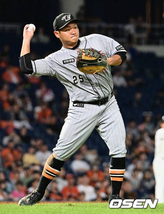 [OSEN=이석우 기자] 한화 김태연. 2023.08.15 / foto0307@osen.co.kr