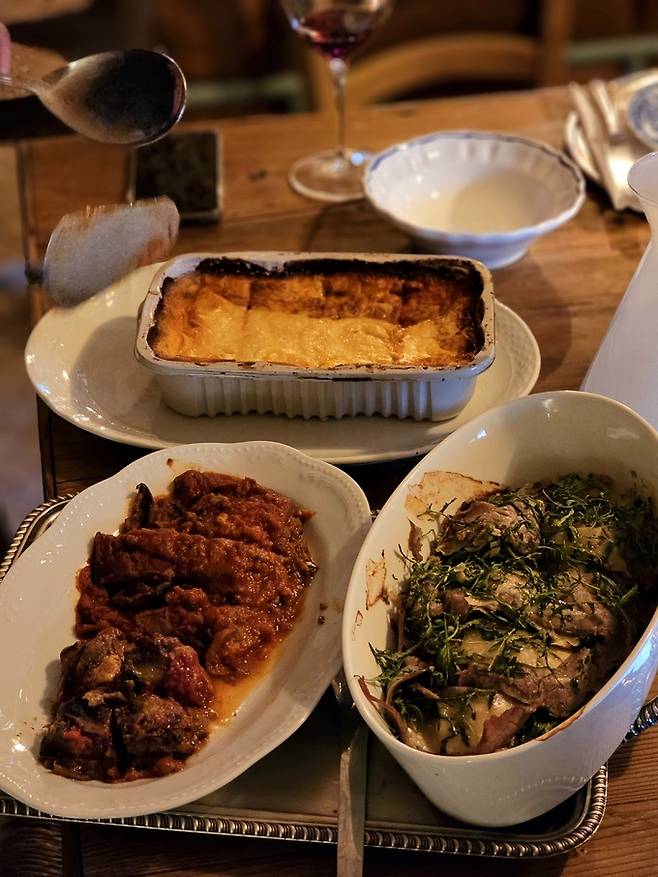 산타마리아 발베르데 전통음식.