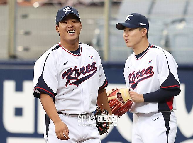 ▲ 강백호 최원준 ⓒ곽혜미 기자