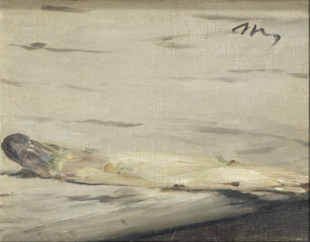 아스파라거스 한줄기. 1880년 에두아르 마네. 오르세 미술관