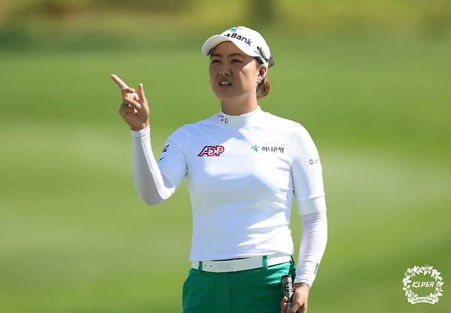 지난 24일 열린 KLPGA투어 하나금융그룹 챔피언십에서 3차 연장 끝에 준우승한 이민지. 사진 | KLPGA