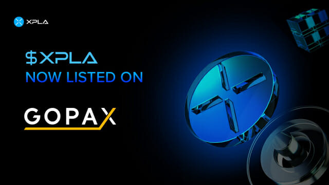 XPLA, 고팍스 상장