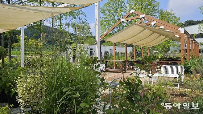 정원과 묘목장을 함께 운영해 누구든 방문해 정원에서 시간을 보낼 수 있다. 용인=김선미 기자