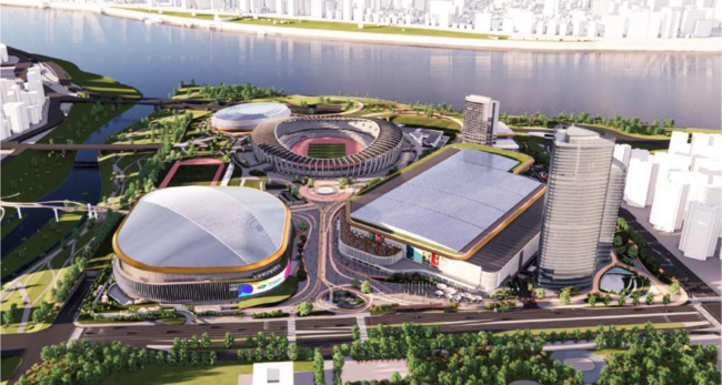 잠실 스포츠·마이스(MICE) 복합공간 조성사업 조감도. /서울시 제공