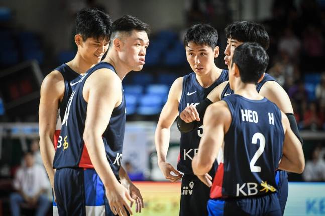 ▲ 한국 남자 농구 대표팀이 9년 만에 아시안게임 금메달을 겨냥한다. ⓒ 대한농구협회