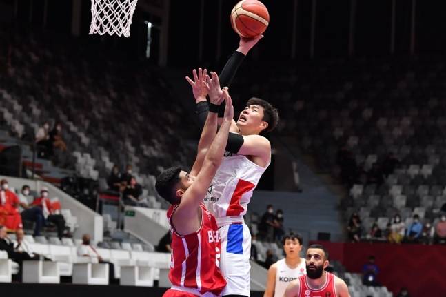 ▲ 196㎝의 스몰포워드 양홍석은 '빅 포워드'가 여럿 낙마한 이번 대표팀 키 맨이다. ⓒ 대한농구협회