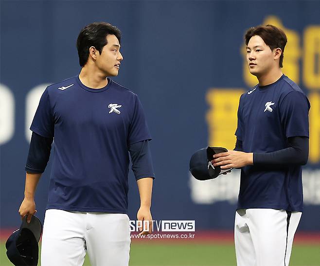 ▲ 문동주 장현석 ⓒ곽혜미 기자