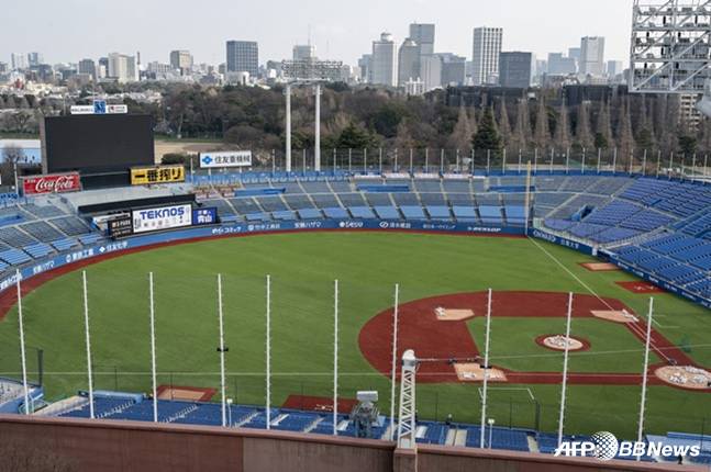 일본 메이지 진구 구장 전경.  /AFPBBNews=뉴스1