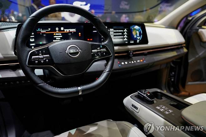 닛산 아리야 전기차 [로이터 연합뉴스 자료사진.제공. 재판매 및 DB 금지]