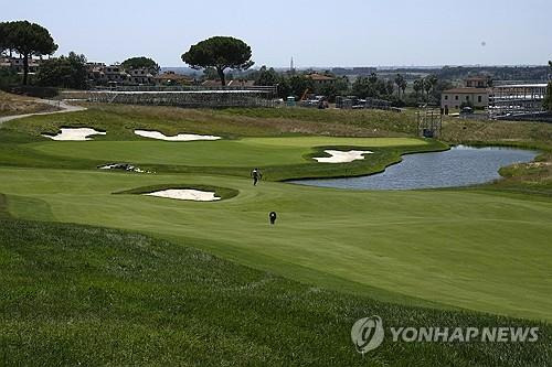 라이더컵이 열리는 이탈리아 로마 근교의 마르코 시모네 골프 & 컨트리클럽. [AP=연합뉴스]