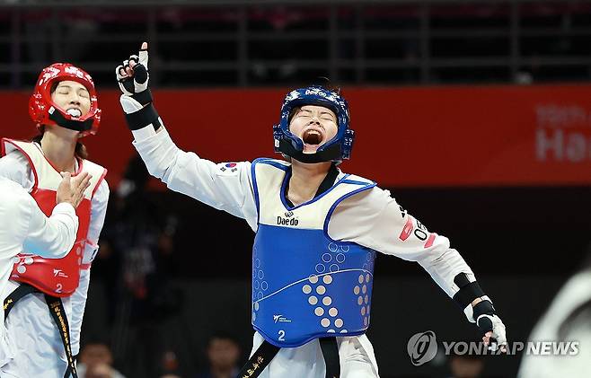 박혜진, 아시안게임 태권도 겨루기 여자 53㎏급 금메달