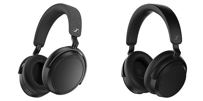 젠하이저 프리미엄 무선 이어폰 모멘텀4(좌)와 엑센텀 / 출처=젠하이저