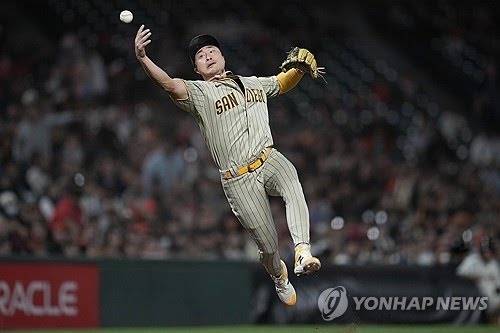 고군분투하고 있는 김하성