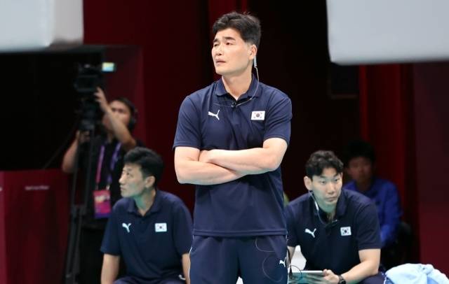 남자배구대표팀 임도헌 감독./AVC