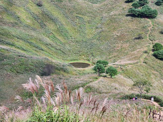 요즘 핫플, 민둥산 백록담 [민둥산=함영훈 기자]