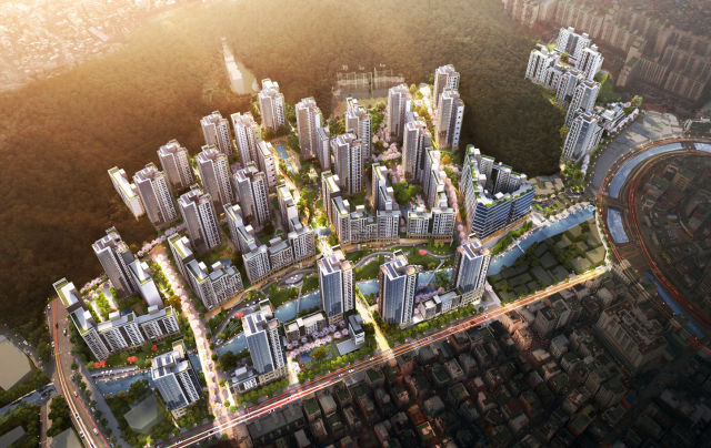 ‘신림1구역 재정비촉진구역 주택정비형 재개발사업’ 조감도. 서울시 제공