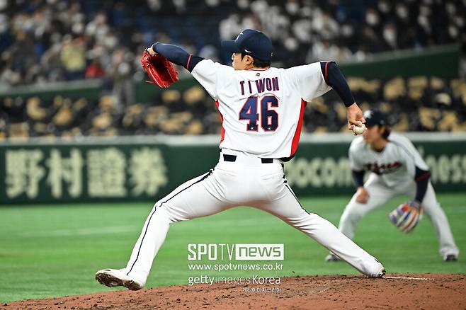 ▲WBC 당시 원태인.