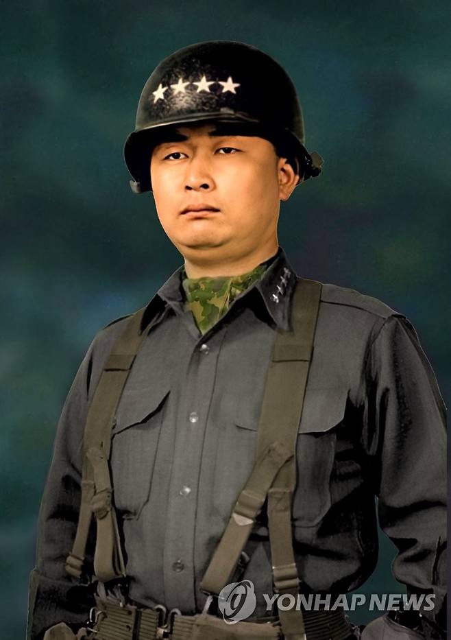 현역 육군 대장 시절 백선엽 장군 모습 [국가보훈부 제공. 재판매 및 DB 금지]