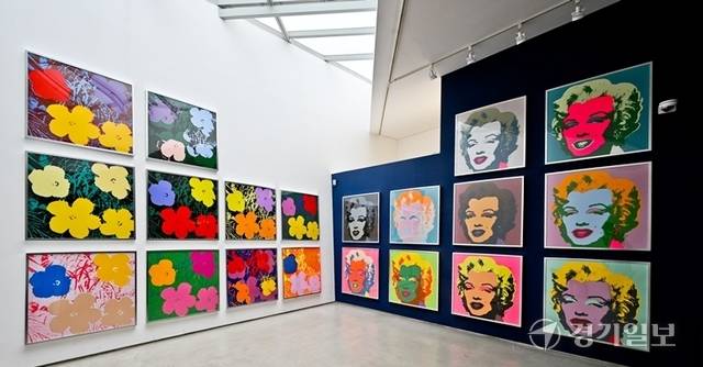앤디 워홀의 다양한 팝아트 전시도 만나볼 수 있다. 윤원규기자