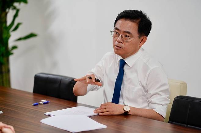 진교훈 더불어민주당 강서구청장 후보 [사진 제공 = 진교훈 캠프]