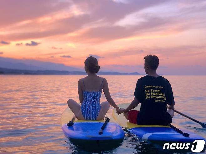 강원 양양군 현북면 중광정리에 위치한 '서피비치' 이미지.(서피비치 제공) 2023.27/뉴스1