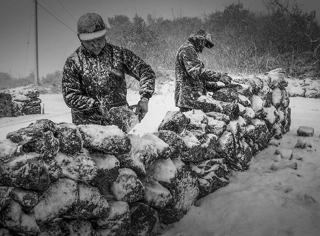 돌챙이의 작업 모습 [조환진 작가 제공, 재판매 및 DB 금지]