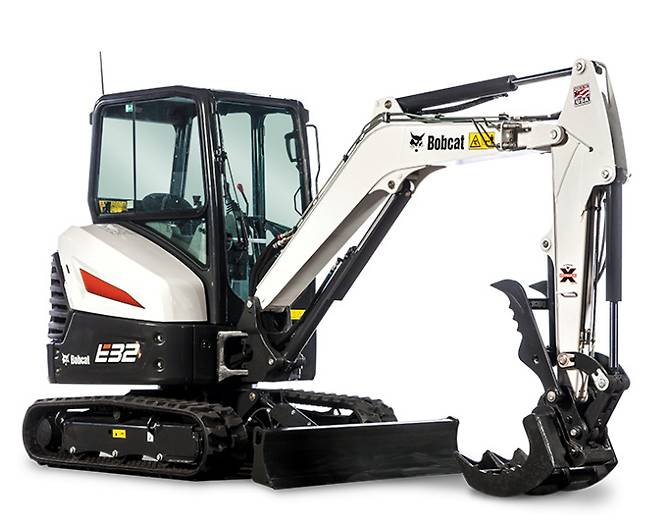 두산밥캣 미니 굴착기. [두산밥캣 홈페이지 캡처]