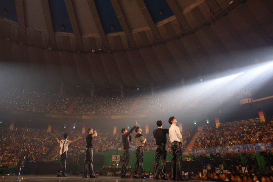 2pm 15주년 콘서트 사진. JYP엔터테인먼트 제공