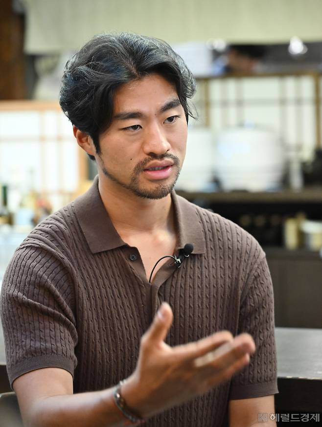 박재현 로프컴퍼니 대표가 지난달 26일 오후 서울 용산구 미미옥 신용산점에서 헤럴드경제와 인터뷰를 하고 있다. 이상섭 기자