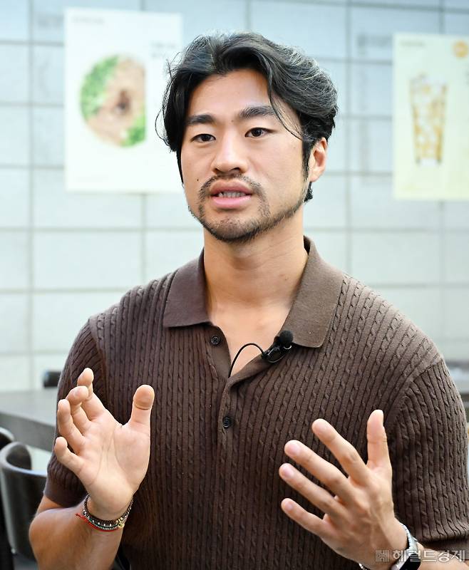 박재현 로프컴퍼니 대표가 지난달 26일 오후 서울 용산구 미미옥 신용산점에서 헤럴드경제와 인터뷰를 하고 있다. 이상섭 기자