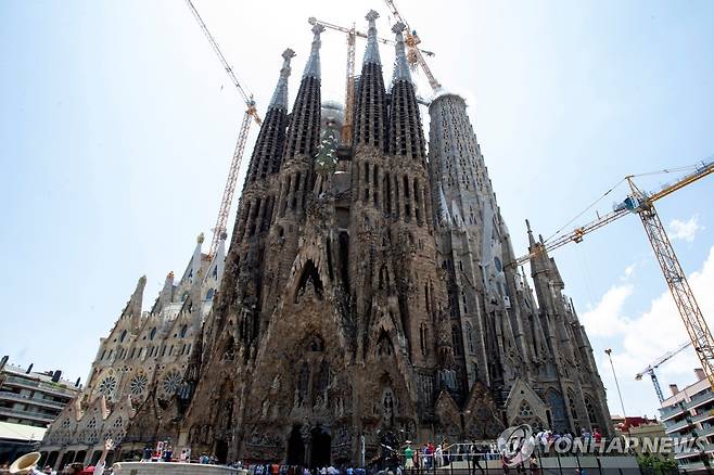 바르셀로나 성가정성당  [EPA 연합뉴스 자료사진. 재판매 및 DB 금지]