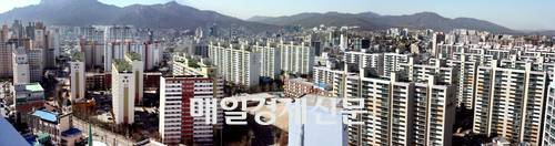 의정부 아파트 단지 일대