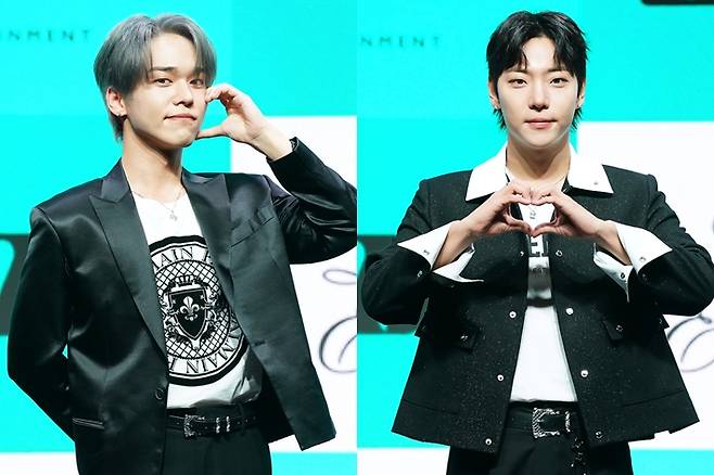 왼쪽부터 온앤오프 유, 이션. RBW, WM엔터테인먼트 제공