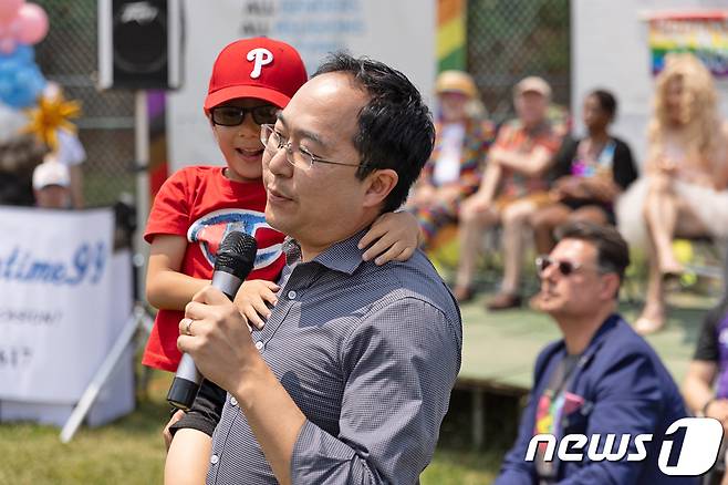 미국 뉴저지의 3선 하원의원인 앤디 김(41·민주)이 한국계로는 처음으로 상원의원에 도전한다.(페이스북 갈무리).