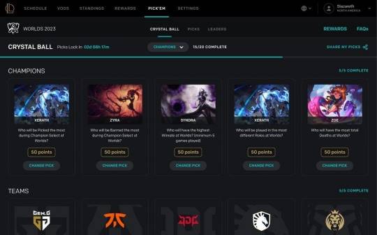 2023 LoL 월드 챔피언십 수정구슬 진행 방식 [라이엇 게임즈 이스포츠 제공]