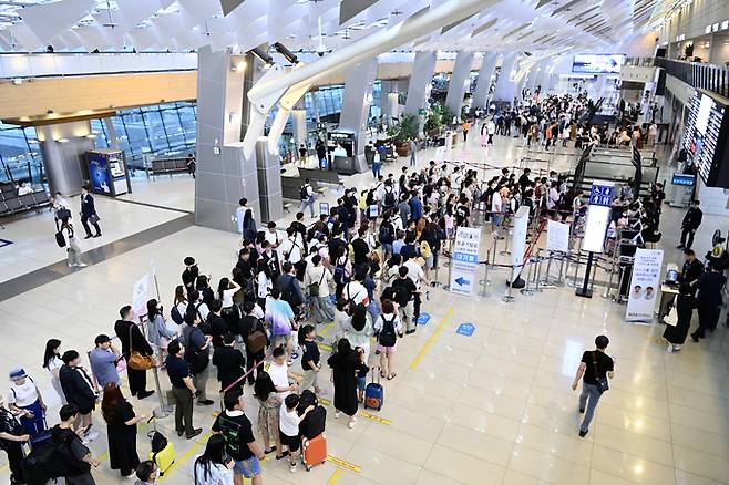 김포공항 국내선 터미널 모습. 한국공항공사 제공