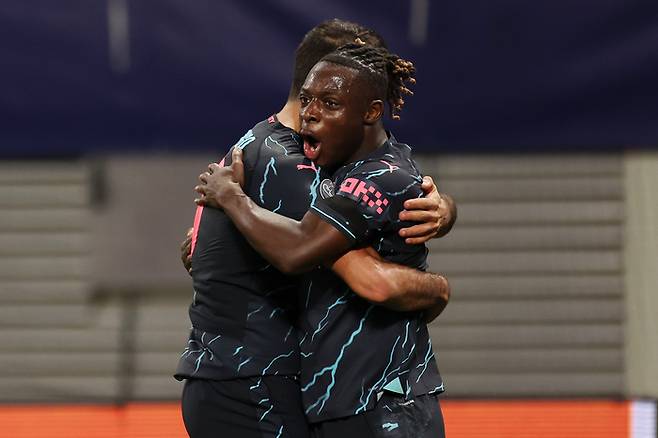 제레미 도쿠. Getty Images