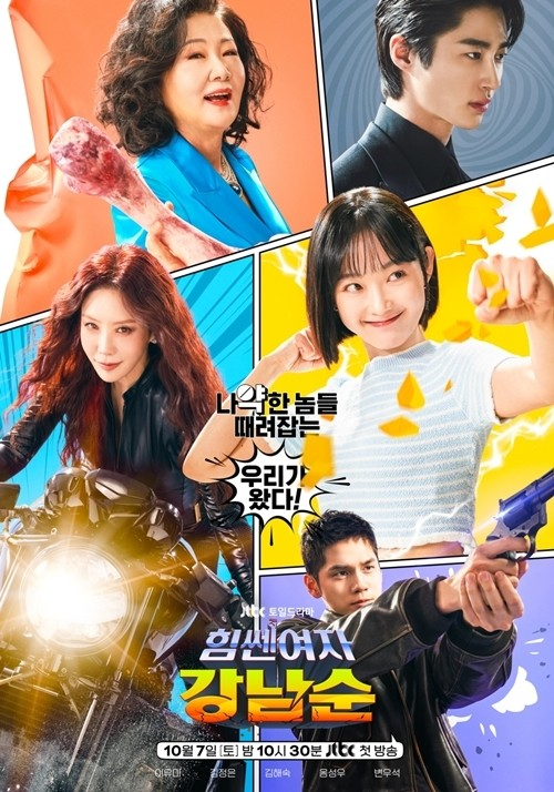 오는 7일 첫 방송되는 JTBC 새 주말극 ‘힘쎈여자 강남순’ 포스터. 사진 JTBC