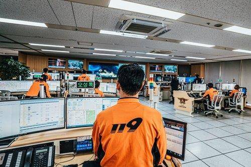 광주소방안전본부 119 종합상황실 [광주소방안전본부 제공. 재판매 및 DB 금지]